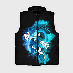 Женский жилет Соник сквозь кольцо