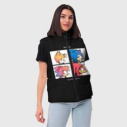 Женский жилет Ringz band, цвет: 3D-черный — фото 2