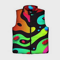 Женский жилет Неон, цвет: 3D-красный