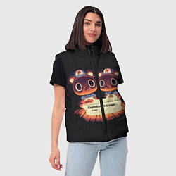 Женский жилет Seller Crossing, цвет: 3D-красный — фото 2