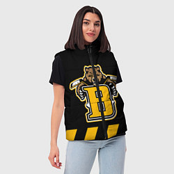 Женский жилет BOSTON BRUINS, цвет: 3D-светло-серый — фото 2