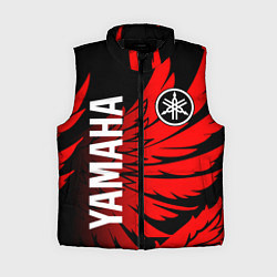 Женский жилет YAMAHA ЯМАХА МОТОСПОРТ, цвет: 3D-черный