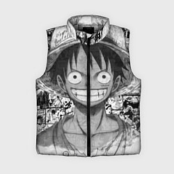 Женский жилет Луфи улыбается one piece, цвет: 3D-светло-серый