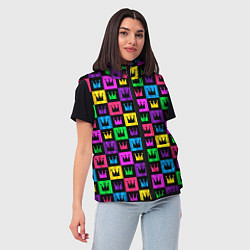 Женский жилет Король, цвет: 3D-светло-серый — фото 2