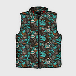 Женский жилет Тренировка с Железом, цвет: 3D-красный