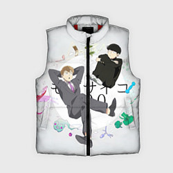 Женский жилет Моб и учитель Рейген Аратака, цвет: 3D-красный