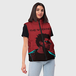 Женский жилет The weeknd, цвет: 3D-черный — фото 2