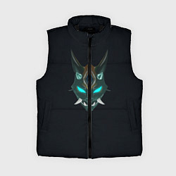 Женский жилет Genshin Impact - Xiao, цвет: 3D-черный