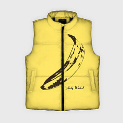 Женский жилет Энди Уорхол - Банан, цвет: 3D-черный