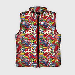 Женский жилет Страны Мира, цвет: 3D-черный