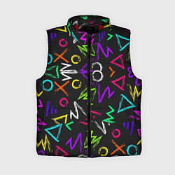 Женский жилет Геометрия, цвет: 3D-красный