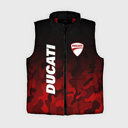 Женский жилет DUCATI ДУКАТИ КАМУФЛЯЖ