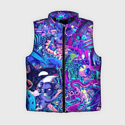 Женский жилет Неоновые Звери