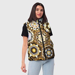 Женский жилет Калейдоскоп детства, цвет: 3D-красный — фото 2