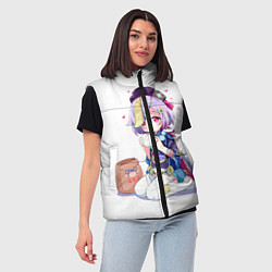 Женский жилет Ци Ци из Genshin Impact, цвет: 3D-черный — фото 2