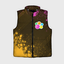 Женский жилет Симпл Димпл - Краска, цвет: 3D-светло-серый