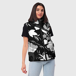 Женский жилет Russia Камуфляж белый New 202223, цвет: 3D-черный — фото 2