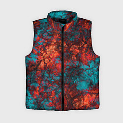 Женский жилет Текстура камня, цвет: 3D-черный