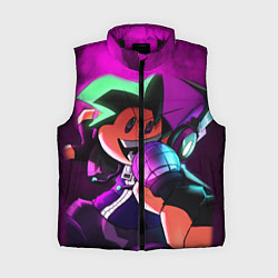 Женский жилет Бойфренд Boyfriend FNF, цвет: 3D-черный