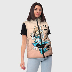 Женский жилет Феликс Аргайл, Re: Zero, цвет: 3D-красный — фото 2