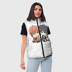 Женский жилет Мафую и Рицука Чиби, цвет: 3D-черный — фото 2