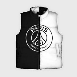 Женский жилет ФК ПСЖ PSG BLACK & WHITE, цвет: 3D-светло-серый