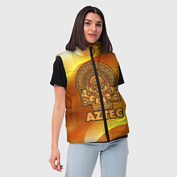 Женский жилет Aztec Ацтеки, цвет: 3D-светло-серый — фото 2