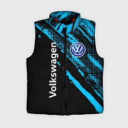 Женский жилет Volkswagen Фольксваген, цвет: 3D-красный