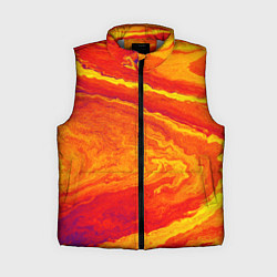 Женский жилет ПЯТНО ЮПИТЕРА ОРАНЖЕВЫЙ ГРАНЖ