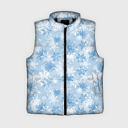 Женский жилет Морозец, цвет: 3D-черный