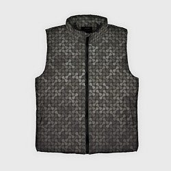 Женский жилет Geometric textures, цвет: 3D-черный