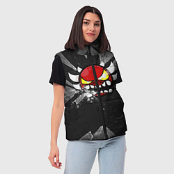 Женский жилет Geometry Dash: Fragments, цвет: 3D-красный — фото 2