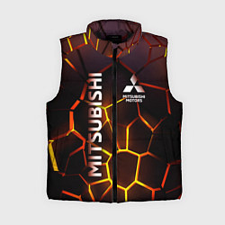Женский жилет Митсубиси подсветка 3D плит, цвет: 3D-черный