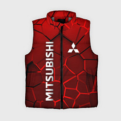 Женский жилет Митсубиси 3D плиты, цвет: 3D-светло-серый
