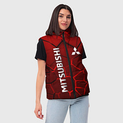 Женский жилет Митсубиси 3D плиты, цвет: 3D-черный — фото 2