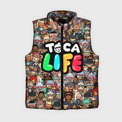 Женский жилет Toca Life, цвет: 3D-черный