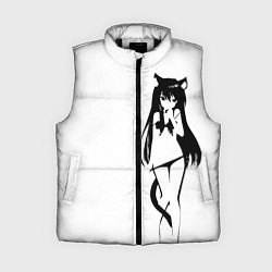 Женский жилет Чб Неко в лифчике, цвет: 3D-черный