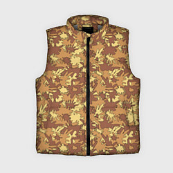 Женский жилет Креативный Камуфляж, цвет: 3D-светло-серый