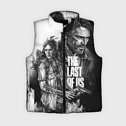 Женский жилет THE LAST OF US ЧЁРНО БЕЛЫЙ, цвет: 3D-черный