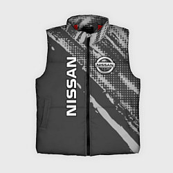 Женский жилет Nissan Car Ниссан, цвет: 3D-красный