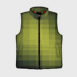 Женский жилет Милитари мозаика, цвет: 3D-красный