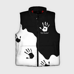 Женский жилет TES WE KNOW МЫ ЗНАЕМ