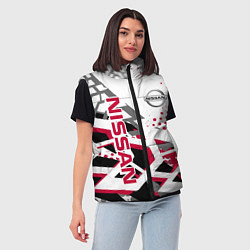 Женский жилет Nissan Ниссан, цвет: 3D-черный — фото 2