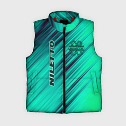 Женский жилет Нилетто Niletto лого, цвет: 3D-красный