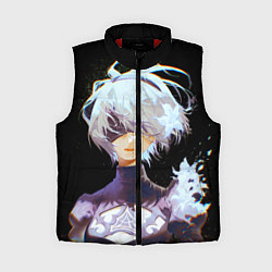 Женский жилет Венецианская девушка Nier automata 2b, цвет: 3D-красный