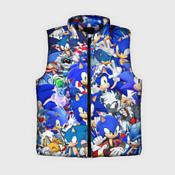 Женский жилет SONIC СИНИЙ ЁЖ СОНИК