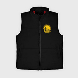 Женский жилет GOLDEN STATE WARRIORS BLACK STYLE, цвет: 3D-красный