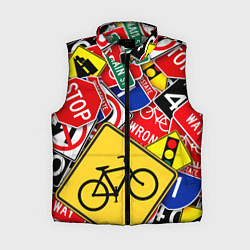 Женский жилет Главная дорога, цвет: 3D-светло-серый