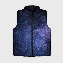 Женский жилет Night sky, цвет: 3D-черный