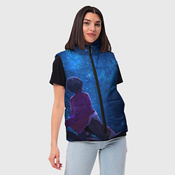 Женский жилет Взгляд на небо, цвет: 3D-светло-серый — фото 2